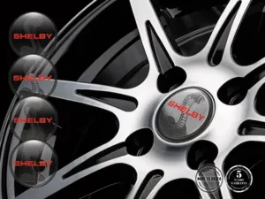Shelby Insignia de Rueda Logo Cúpula Elegante de Epoxi